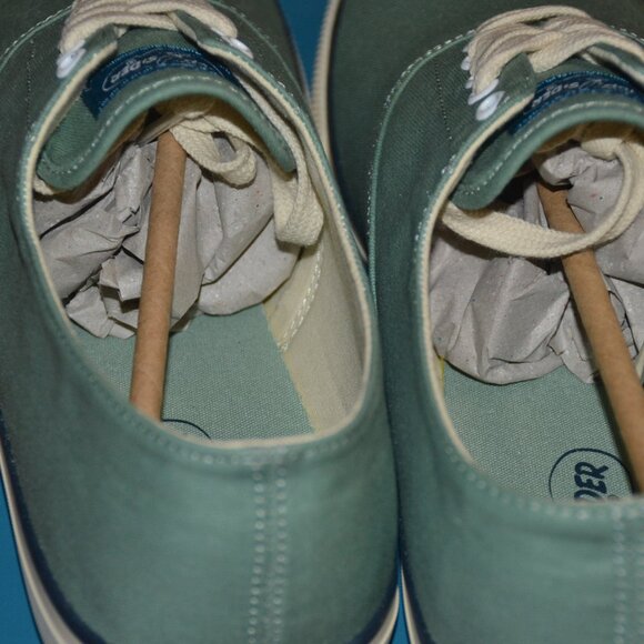 NEW in BOX SPERRY Top Sider Classic CVO Canvas Shoes Light Green Men's 10 - Picture 5 of 8